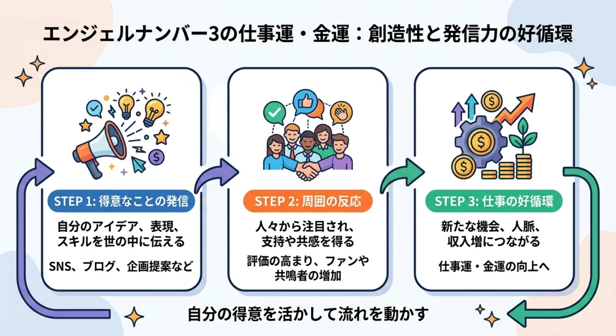 自分の得意を発信することで仕事運が向上