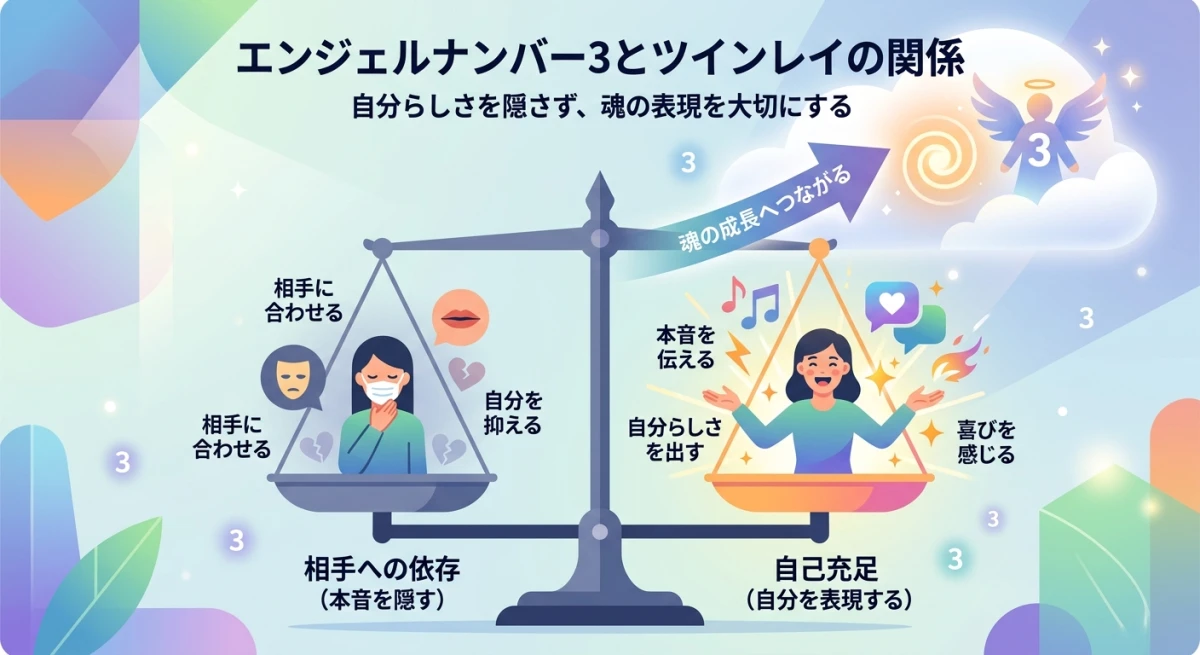 ツインレイ関係において自分らしさを表現